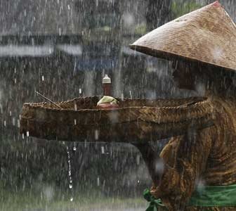 Clima y lluvias en Bali, monzón
