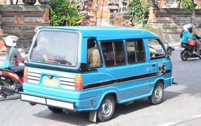 Transporte público Bali, movilidad